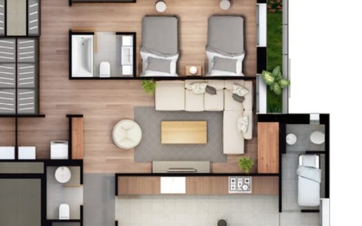 Huge New Apartment Beit Mery For Sale