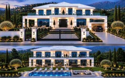 Chnaneir Land Villa For Sale Sea View