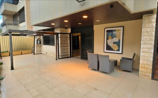 Sahel Alma Apartment For Rent Terrace